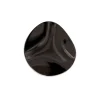 Amalia Hook - Black chrome Round Large