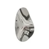 Amalia Hook - Chrome Oblong Large