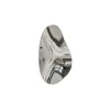 Amalia Hook - Chrome Oblong Small