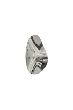 Amalia Hook - Chrome Oblong Small