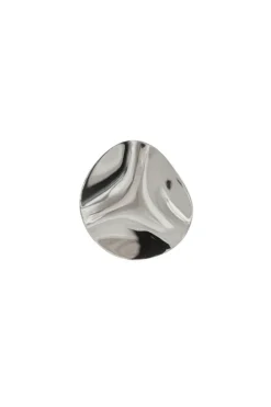 Amalia Hook - Chrome Round Small