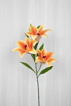 Artificial Flowers - Amber Lily large
