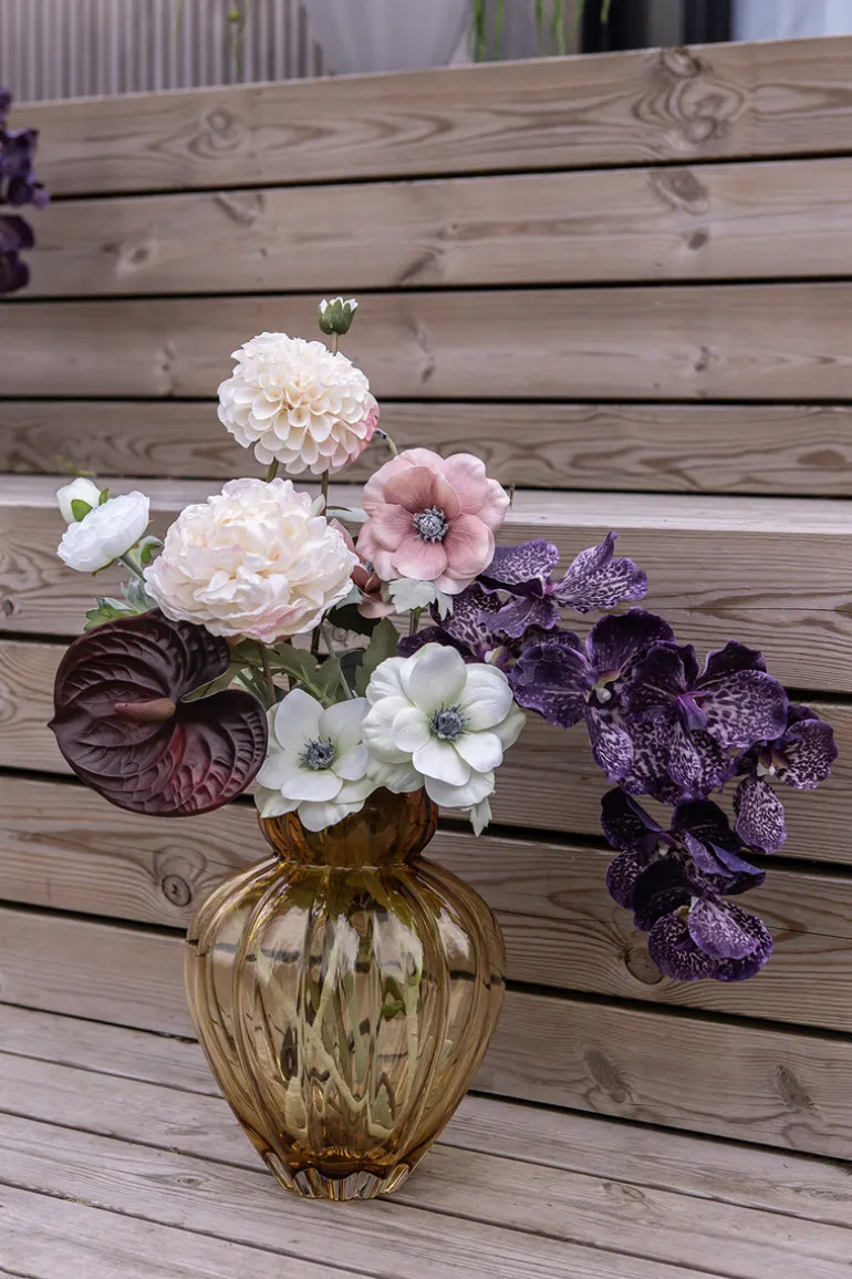 Artificial Flowers - Burgundy Anthurium