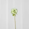 Artificial Flowers - Green Scabiosa Seed Pod flower