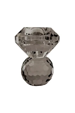 Cloud T-Light Candle Holder - Light Smoke
