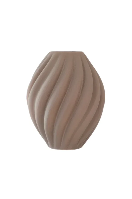 Flora Vase - Brown Small