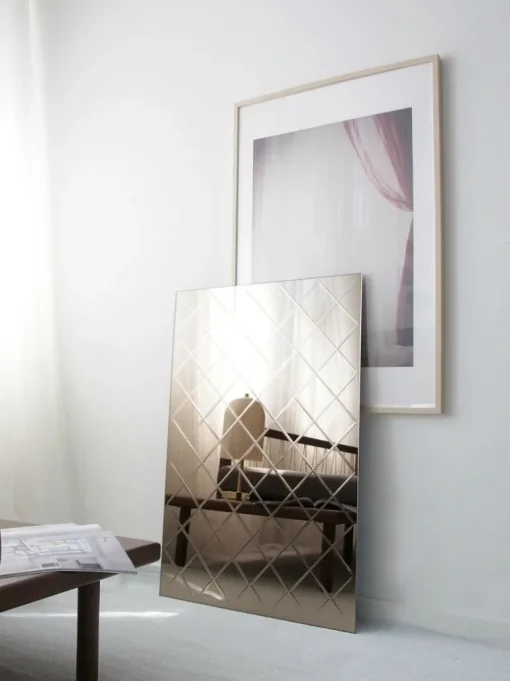 Harlequin Mirror - Bronze Small