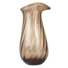 Meadow Pitcher No. 2 - Swirl - cylinder - Topaz