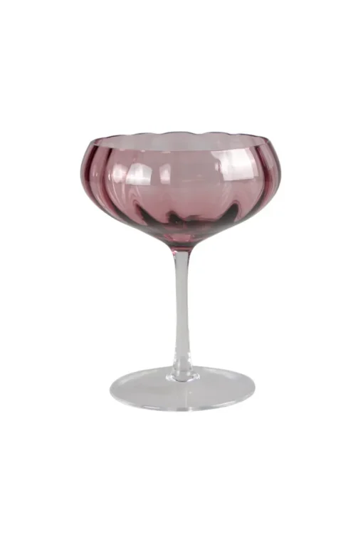 Meadow Stemware - Plum Cocktail glass