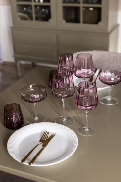 Meadow Stemware - Plum Drinking glass