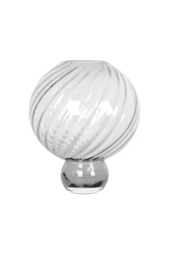 Meadow Swirl Vase - Clear Medium