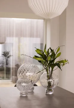 Meadow Swirl Vase - Clear Medium