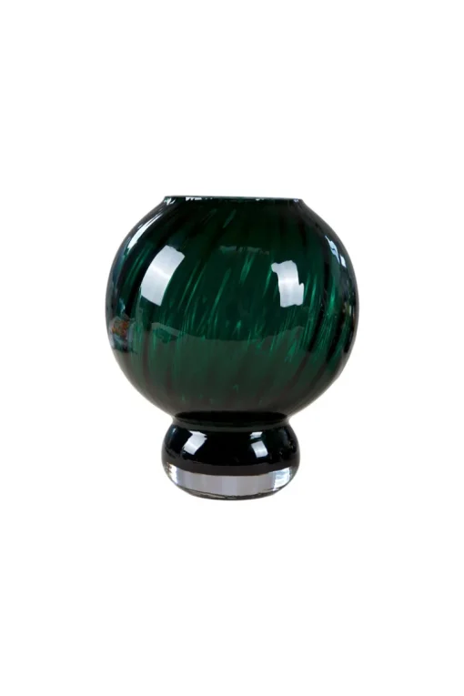 Meadow Swirl Vase - Green Small