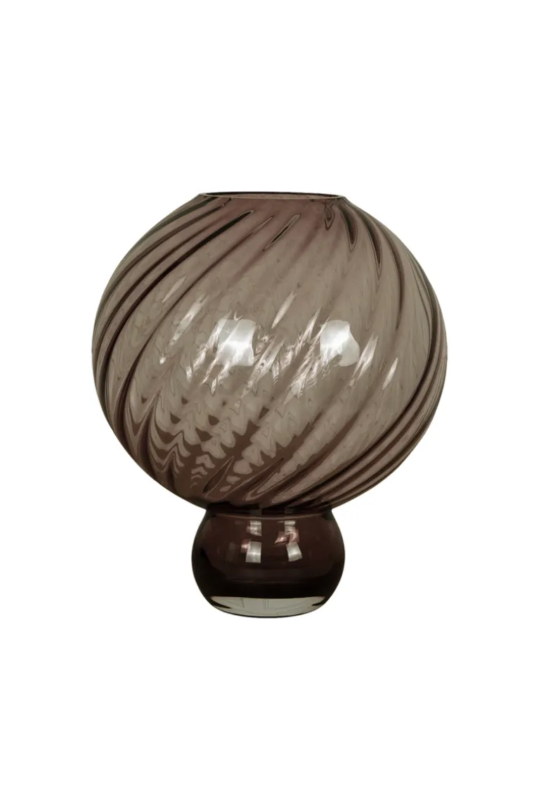 Meadow Swirl Vase - Topaz Medium