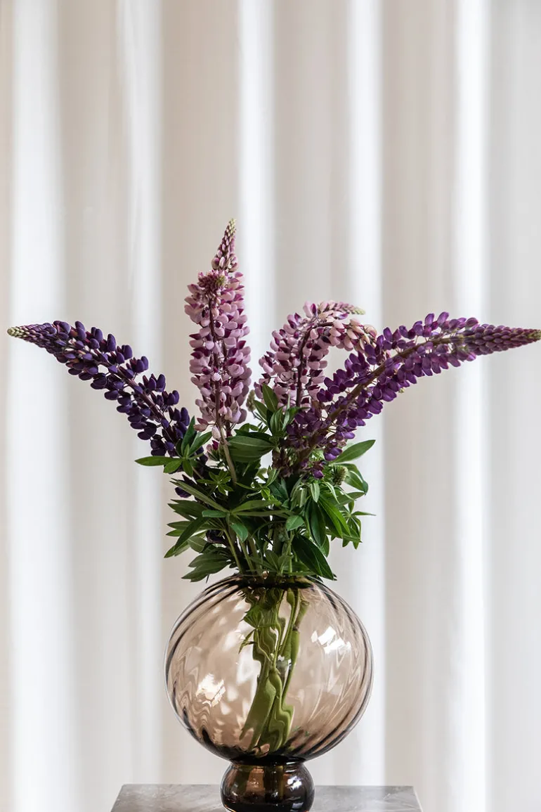 Meadow Swirl Vase - Topaz Medium