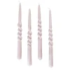The Glossy Candle Collection - Packed with 4 pieces per box - Power Powder Middle Curled