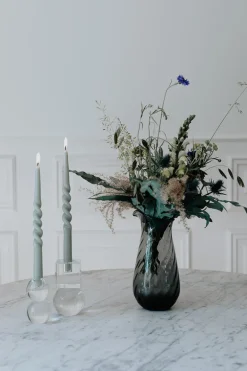 The Glossy Candle Collection - Packed with 4 pieces per box - Essential Emerald Middle Curled