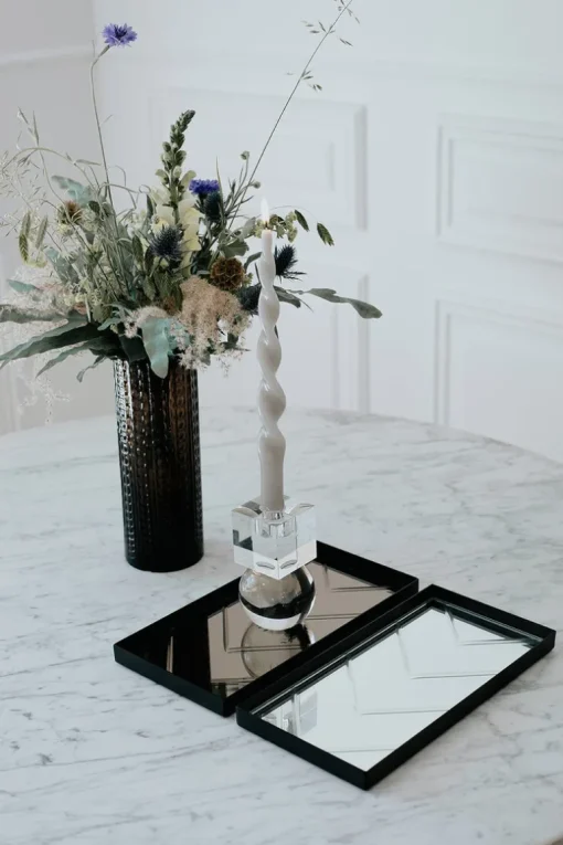 The Herringbone Tray - Bronze Small
