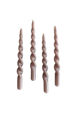 The Pearl Candle Collection - Packed with 4 Pieces per box - Major Mahoni Fully Curled
