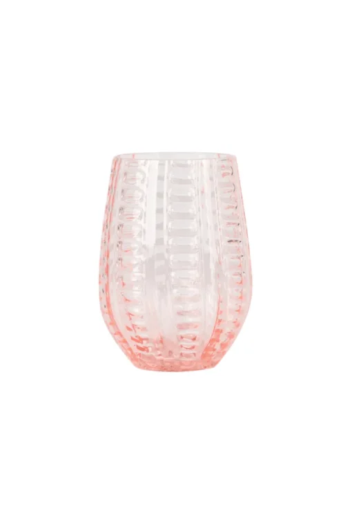 Twisted Drinking Glass - Blossom
